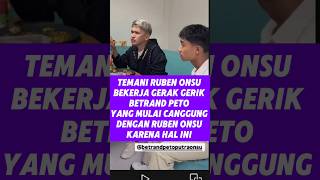 Betrand mulai canggung dengan Ruben karena ini #rubenonsu #sarwendah #betrandpeto #raffiahmad #viral