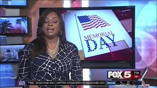 FOX 5: Heller Attends Palm Mortuary Memorial Day Service