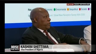 SHETTIMA SPEAKS ON GLOBAL RISKS