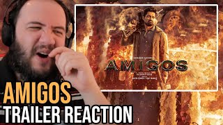 Amigos Trailer Reaction | Nandamuri Kalyan Ram | Telugu | Ashika Ranganath | Rajendra Reddy |Ghibran