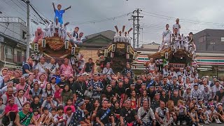 2019.7.21 城東区 今福北之町・今福西之町・蒲生 聖賢若宮  セブンイレブン集結