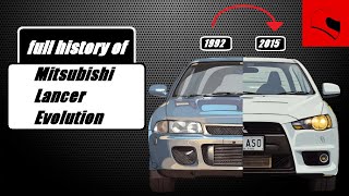 Every Generation of the Mitsubishi Lancer Evolution: The Full Story