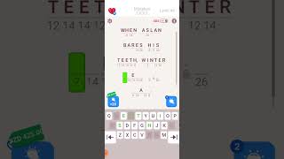 Cryptogram Level 48 Letters and Numbers