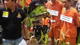 Sabhara Polres Cimahi giat pengamanan rekontruksi