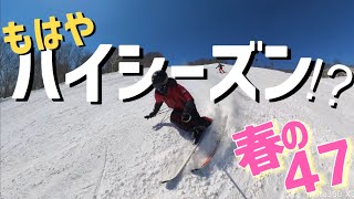 【GWまで営業予定】Hakuba47\u0026五竜｜まかさの新雪でハイシーズンに逆戻り！？