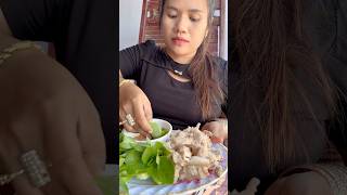 សាច់ជ្រូកបីជាន់ទឹកត្រីកោះកុង #ម្ហូបខ្មែរ #food #eating #viralvideo shorts