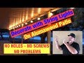 String lights on Alumawood patio cover