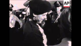 SYND 02/10/1969 COLONEL ROBERT RHEAULT, FORMER COMMANDER OF SPECIAL FORCES IN VIETNAM, RETURNS TO TH