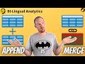 ➕ Append vs Merge 🔗 - Which one to use