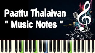 Paatu Thalaivan (idhaya koyil) /Piano Notes /Midi File /Karaoke