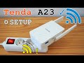 Tenda A23 Wi-Fi 6 extender dual band • Unboxing, installation, configuration and test