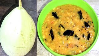 anapakaya pappu recipe పాతకాలం నాటి వంటకం పప్పు ఆనపకాయ |సింపుల్ గా మైసూర్ పప్పుతో చేసిన పప్పు ఆనపకాయ