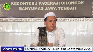 Ahad Pagi Edisi 10 September 2023 || tata krama dan kesabaran