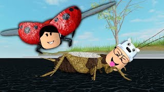 ROBLOX: VELHOTE E TIA GRAÇA VIRARAM VÁRIOS INSETOS MALUCOS! (The Insect World)