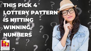 This Pick 4 Lottery Pattern Is Hitting Winning Numbers