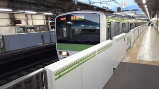 [トウ504編成]山手線E231系 上野発車