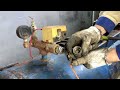 full restoration high pressure air compressor engine restore large capacity air compressor