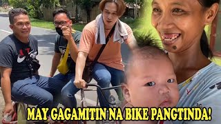 BIKE NA MAY SIDECAR PARA KINA MAYCEE! PANGKABUHAYAN!