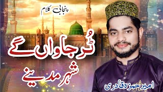 Punjabi Kalam Tur Jawan Gy Sher Madinay Ameer Hamza Qadri with lyrics 2023