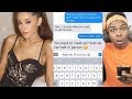 Pranking my Ex GIRLFRIEND with Ariana Grande's No Tears Left To Cry Lyrics