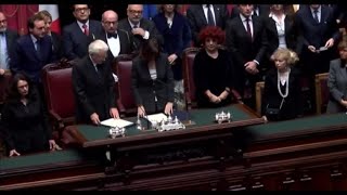 10 anni al Quirinale per Mattarella, ecco il primo giuramento del Presidente nel 2015