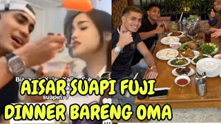 AISAR KHALED DINNER BARENG FUJI OMA OPA