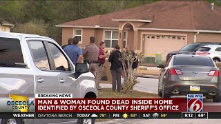 Deputies identify husband, wife found dead in Osceola County home