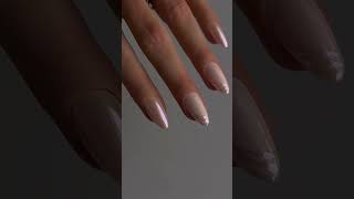 Less is more! - Elegant Nail Set ft Barely Pink Rubber Base & Elixir S6 by ESVYNails #shorts