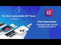 The7 Elementor Theme Tutorial #3 How to Change Header Elements
