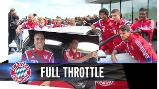 Götze, Neuer, Schweinsteiger - driver safety training