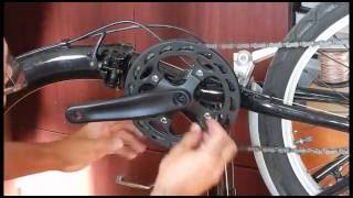 Schwinn Folding bicycle - Changing your Bicycle Crank