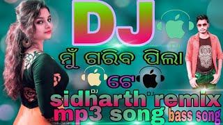 ମୁଁ ଗରିବ ପିଲା ଟା odia DJ remix//sidharth remix//bass song video