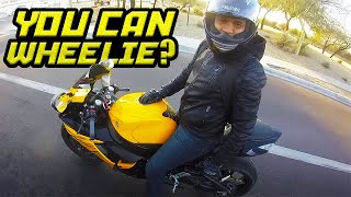 Ninja 250 Surprises GSXR 750 [Motovlog 51]