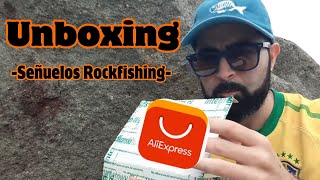 Unboxing y prueba de señuelos para rockfishing de Aliexpress FU12