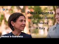 Women in Economics: Paola Sapienza - 2. Trust, social capital and finance in Italy