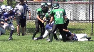 Matt Morganelli Tackling at Jamboree vs. Wachussetts