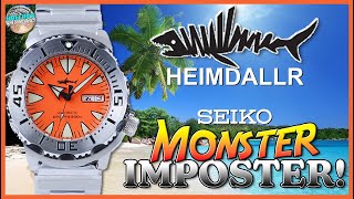 SCARY Close To The Real Seiko Monster! | Heimdallr SRP309 Homage + SBDC075 Comparison