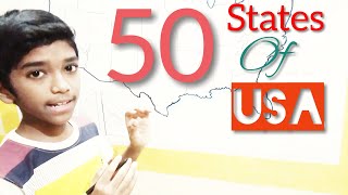 50 States of USA | tricks | Easy way