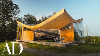 Inside a Family Home Built Around a 12,000-Year-Old Boulder | Unique Spaces | Architectural Digest