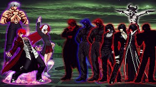 [KOF Mugen] Original Iori XIV Vs Scariest Horror Team