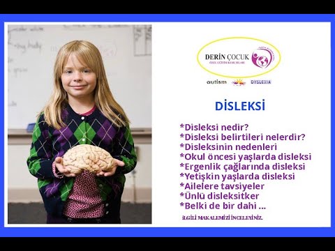 Disleksi Nedir? Disleksi Belirtileri Nelerdir? Öğrenme Güçlüğü Ve ...