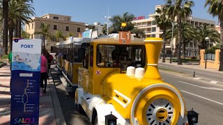 Spain Salou Tourist Train Ride 04.06.2022