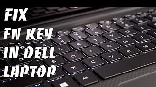 How to Enable/Disable Fn Key in Dell Laptop | Invert Fn Key | Fix Fn Key