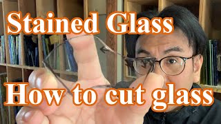 Glass cut such as stained glass [Stained glass]