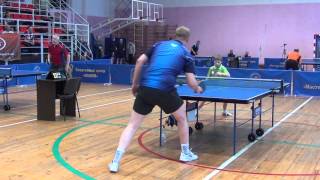 Василий ПОЛЯКОВ - Алексей БУШЛАКОВ Конаковская весна Table Tennis Настольный теннис