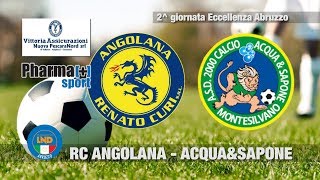 Eccellenza: RC Angolana - Acqua&Sapone 3-3