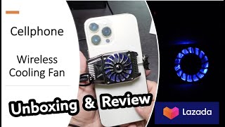 Cellphone Wireless Cooling Fan  | OVERHEATING Cellphone ( 249 pesos only / 4.74 US dollar)