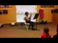 Devon playing Fur Elise on uke