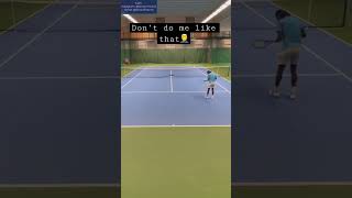 I wanna get this good… Just ace while throwing your racquet around 😂🎾 #shorts #tennis #serve