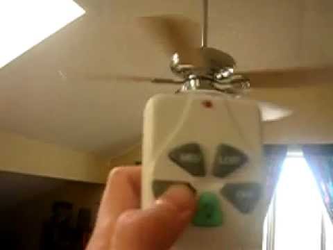 Harbor Breeze Remote Ceiling Fan Remote Control Dimmer